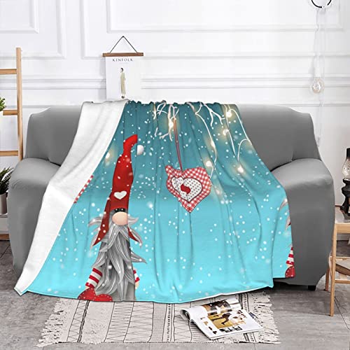 Nain de Noël traditionnel en flanelle, le cadeau de chambre idéal