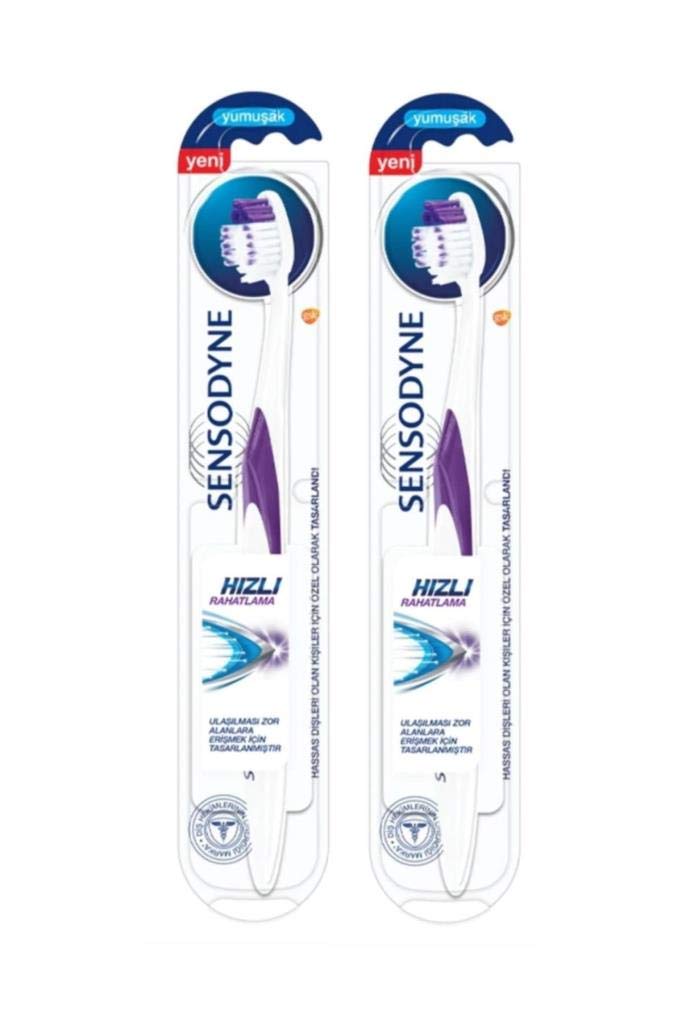 Sensodyne Hızlı Rahatlama Yumuşak Diş Fırçası 1+1