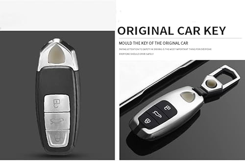 Miniatura 9 de Carcasa para llavero de automóvil de aleación de aluminio premium para Lamborghini URUS 2018-2020