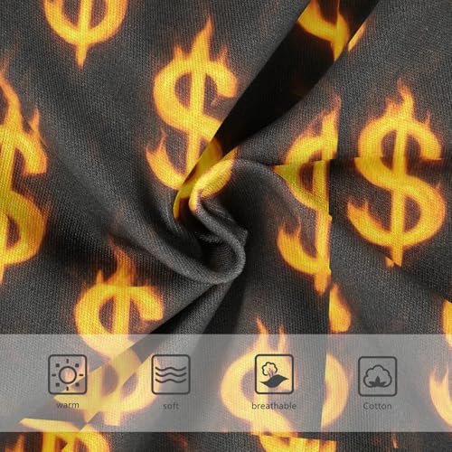 Durable Toddler Underwear Floral 2t Cotton Little Girl Panties Yellow Dollar Signs Black Undies Kids Briefs3