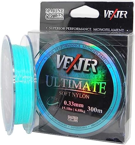 Equipamento leve vs pesado: qual conjunto usar na pescaria? 8 Linha Vexter Ultimate Soft 0,33mm 300m Azul