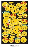 Nuestro Facebook : Andatex Andatex Toalla de Microfibra Modelo Emoji - Emoticonos Móvil - 100x180cm para playa o piscina - gran calidad y secado rápido