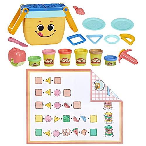 Play-Doh, Massinha Picnic Shapes Starter, Multicor