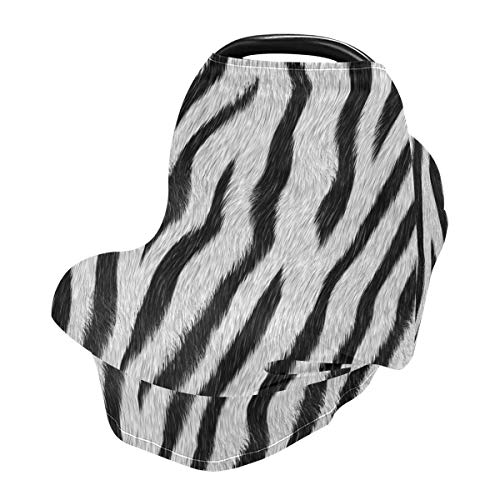 Nursing Cover Breastfeeding Scarf Zebra Print - Baby Car Seat Covers, Infant Stroller Cover, Carseat Canopy for Girls and Boys(0eb3b)