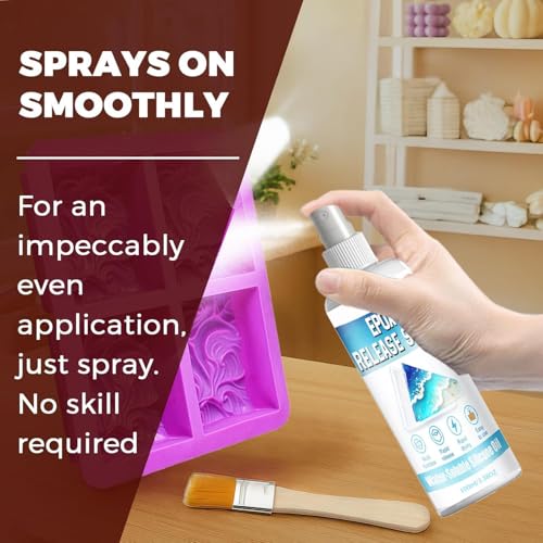 Spray desmoldante para resina que evita roturas en tus moldes de silicona 6