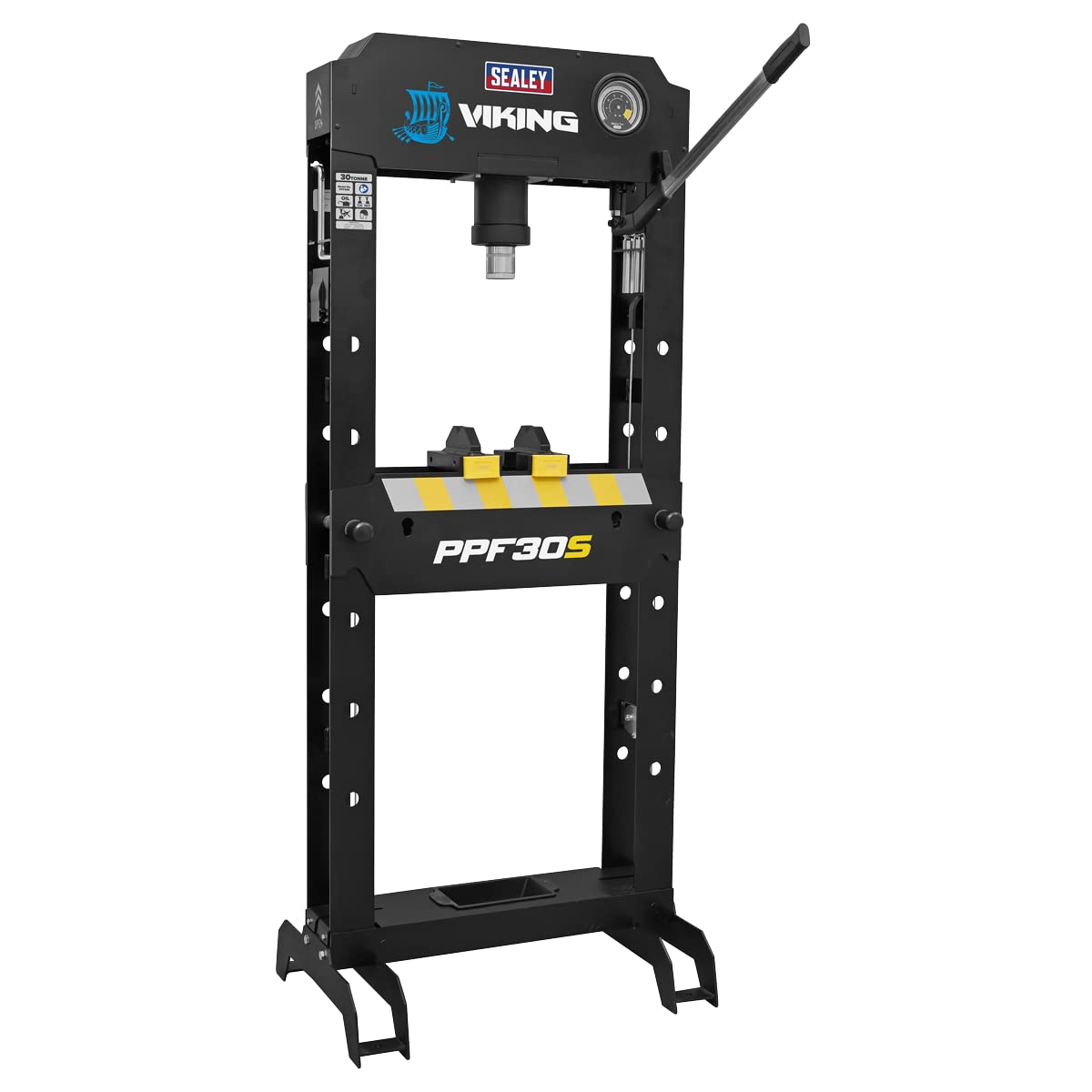 Sealey 30 Tonne Viking Heavy Duty Hydraulic Press - Floor Type