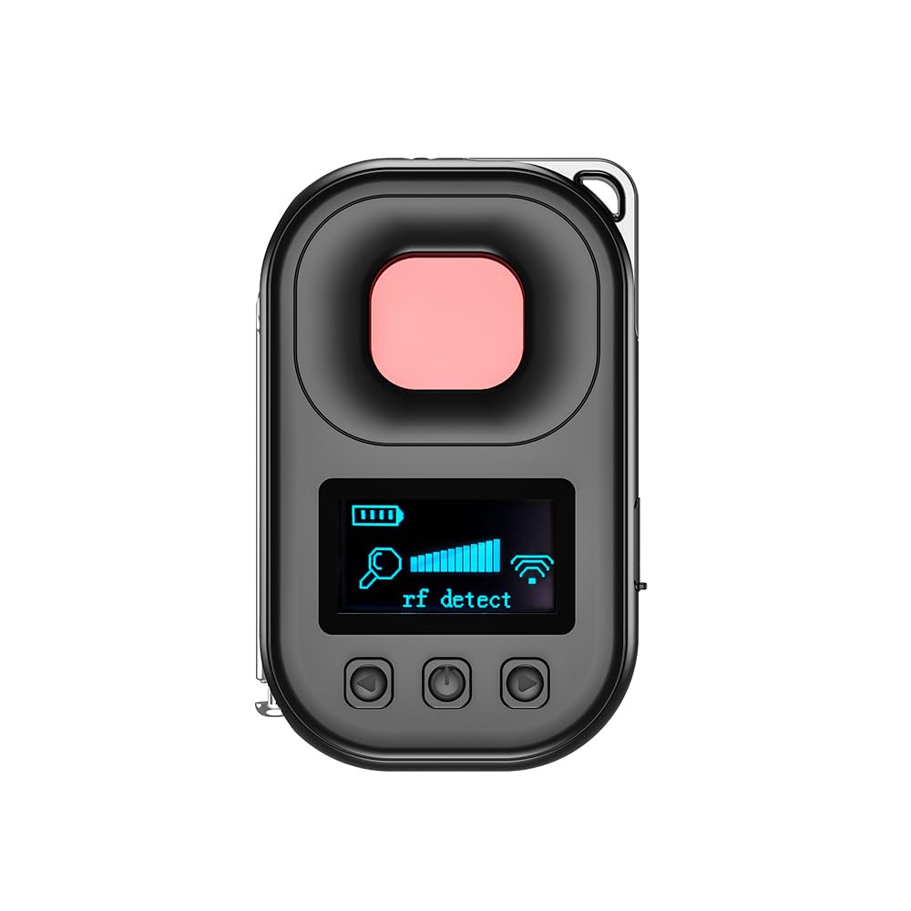 Luckykida Hidden Camera Detector, GPS Tracker Detector, Listening Device Detector, Eavesdropping Dector W/Infrared Detection, Electromagnetic Wave Detection, Magnetic Detection etc.