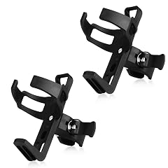 Accmor 2 Pack Bike Water Bottle Holders No Screws Universal Bike Cup Holder 360 Degree Rotatable Bike Water