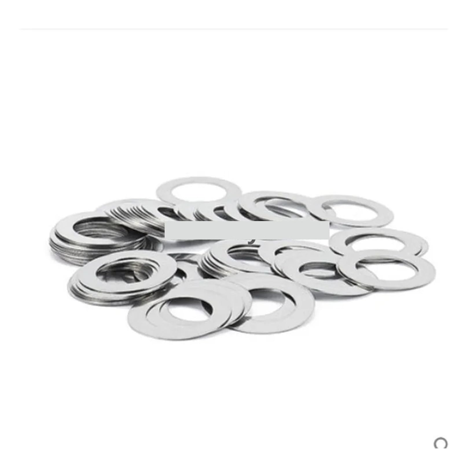 Confezione da 10 rondelle piane M30-M60 in acciaio inox ultrasottili(30x42x1)