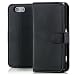 Produktbild Saxonia Tasche kompatibel mit Sony Xperia Z3 Compact Hülle Flip Case Schutzhülle Handytasche mit Kartenfach Schwarz