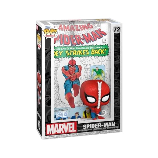 Funko Pop! Comic Cover: Amazing SM Vol 1 19 - Marvel Comics - Cómics Marvel - Figura de Vinilo Coleccionable - Idea de Regalo - Mercancia Oficial - Juguetes para Niños y Adultos - Cartoons Fans