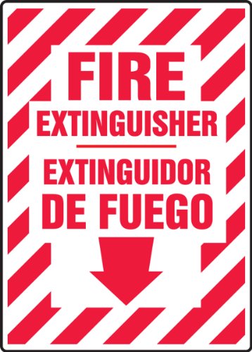 Accuform SBMFXG932VP Plastic Spanish Bilingual Sign, Legend