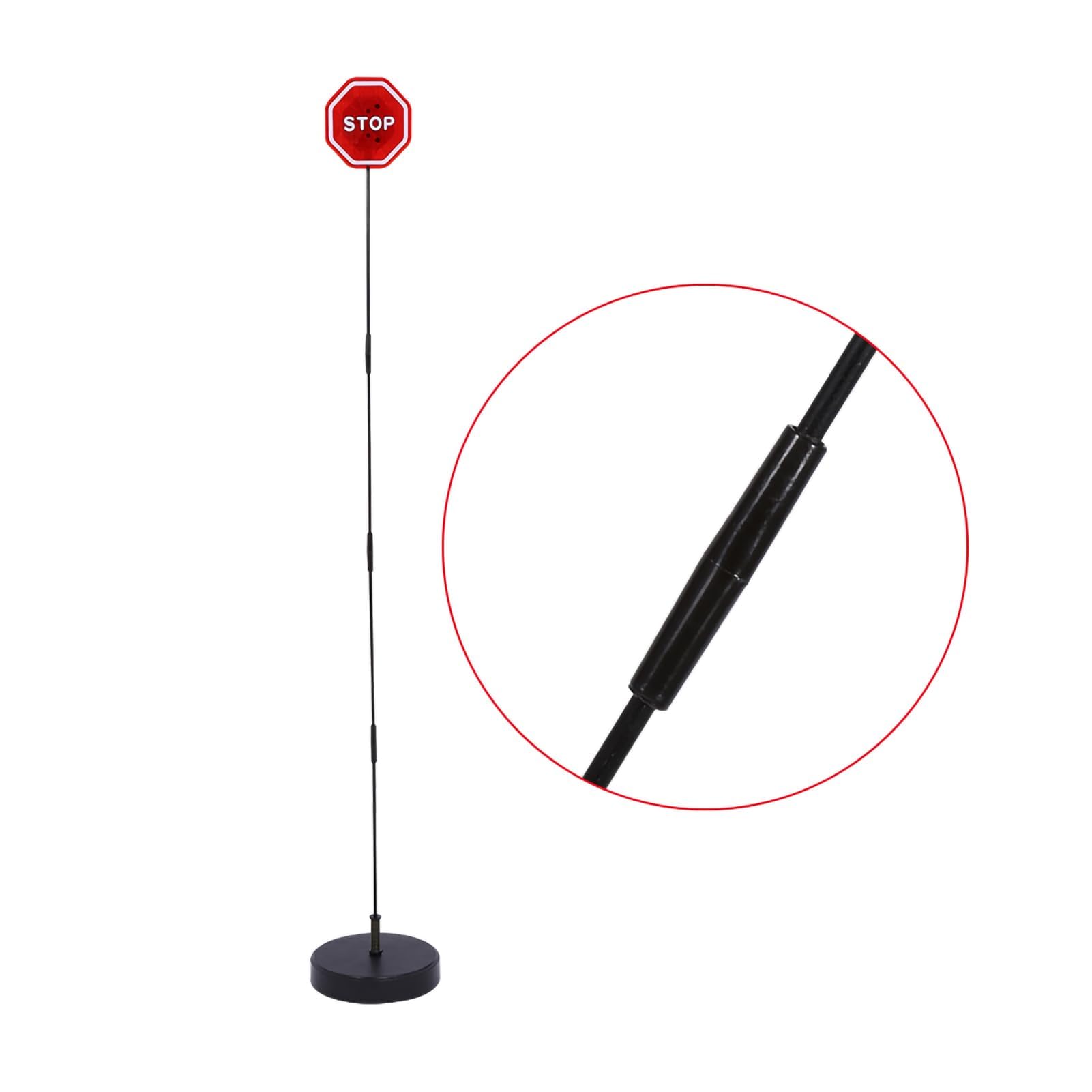 Ejoyous Sensore di Arresto del Parcheggio a LED, Sensore di Arresto a LED Lampeggiante con Supporto per L'assistente di Arresto per Il Parcheggio per i Garage Veicolo All'Indietro