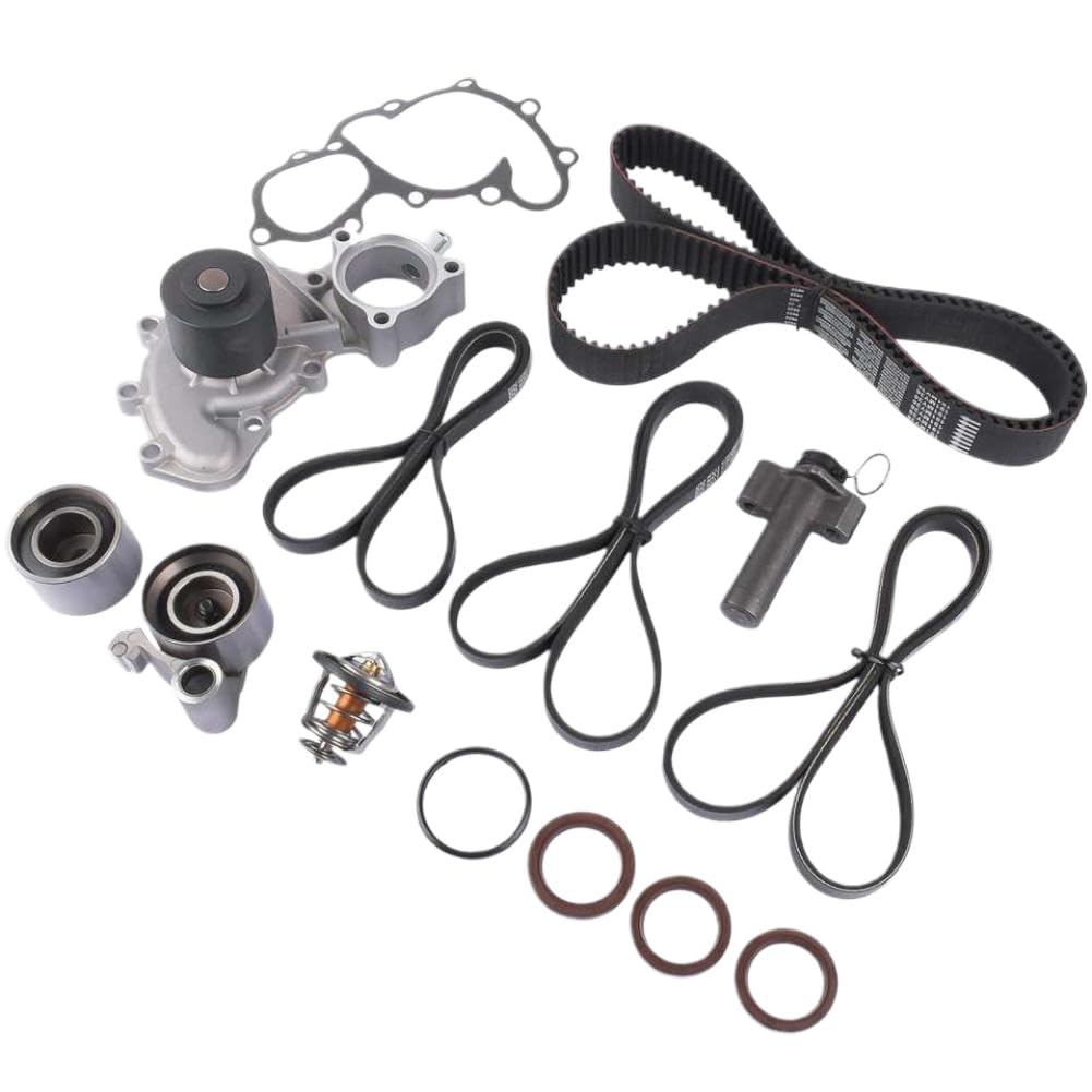 Kit de correa de distribución de bomba de agua 13503-62040 compatible con 4Runner Tacoma T100 Tundra 5VZFE 2WD y 4WD