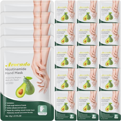 Swiffen 20 Pairs Hand Mask Moisturizing Gloves Overnight