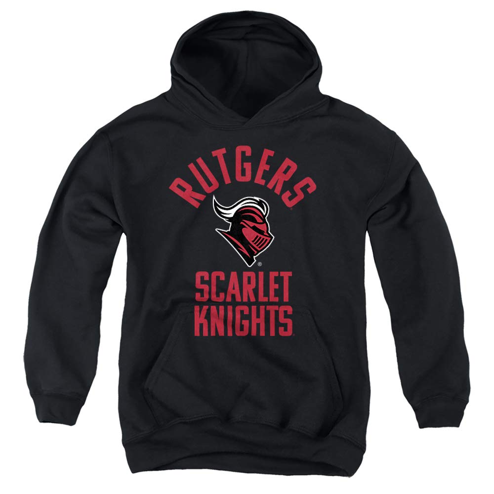 Rutgers University Official Large Unisex Youth Pull Over Hoodie