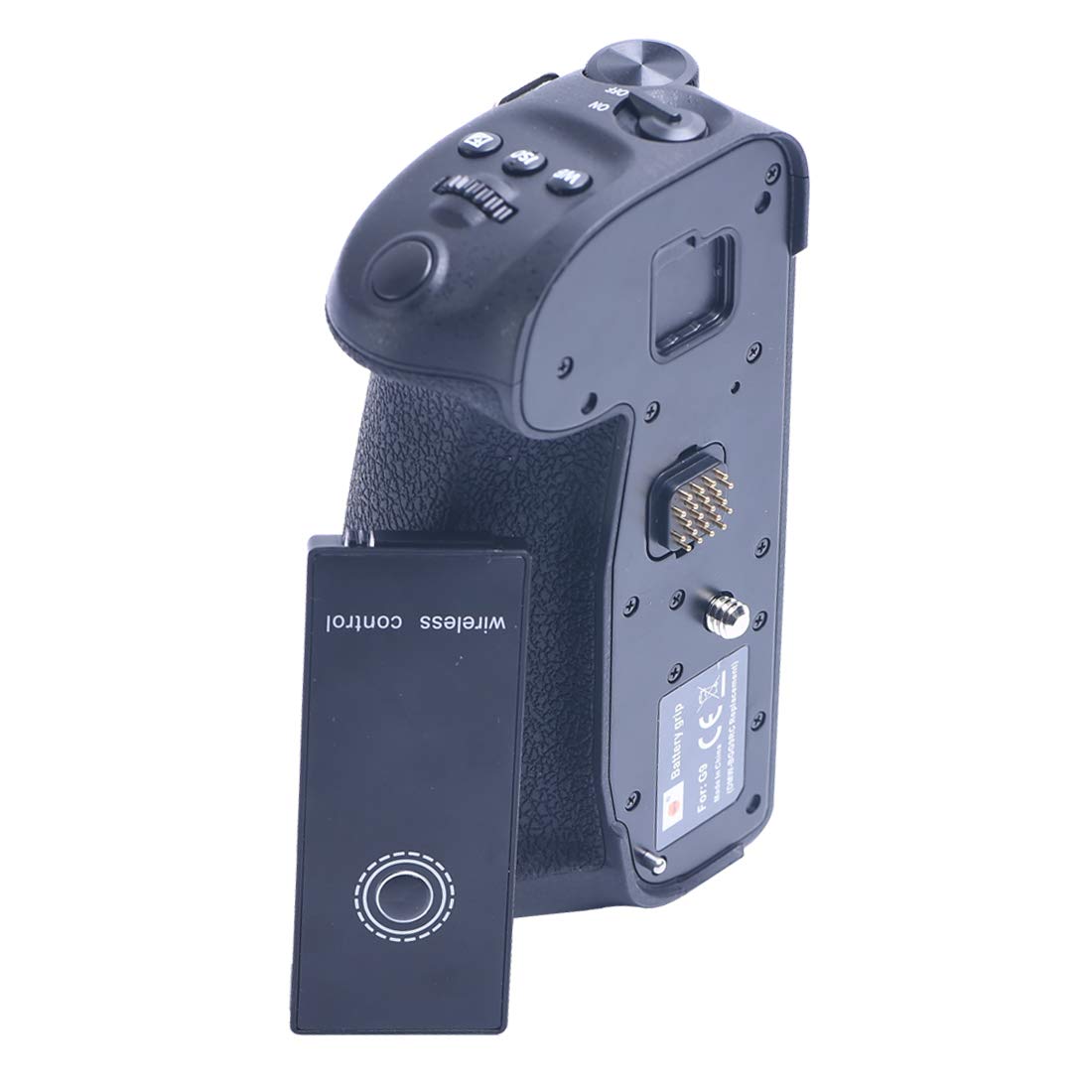DSTE Poignée d'alimentation Verticale pour Appareil Photo Panasonic Lumix G9 DC-G9 DMW-BGG9 DMW-BG9GK 2,4 G