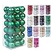 Christmas Ball Shatterproof Christmas Tree Decoration Ball Christmas Ball Ornaments Holiday Wedding Party Decoration Ball 1.6