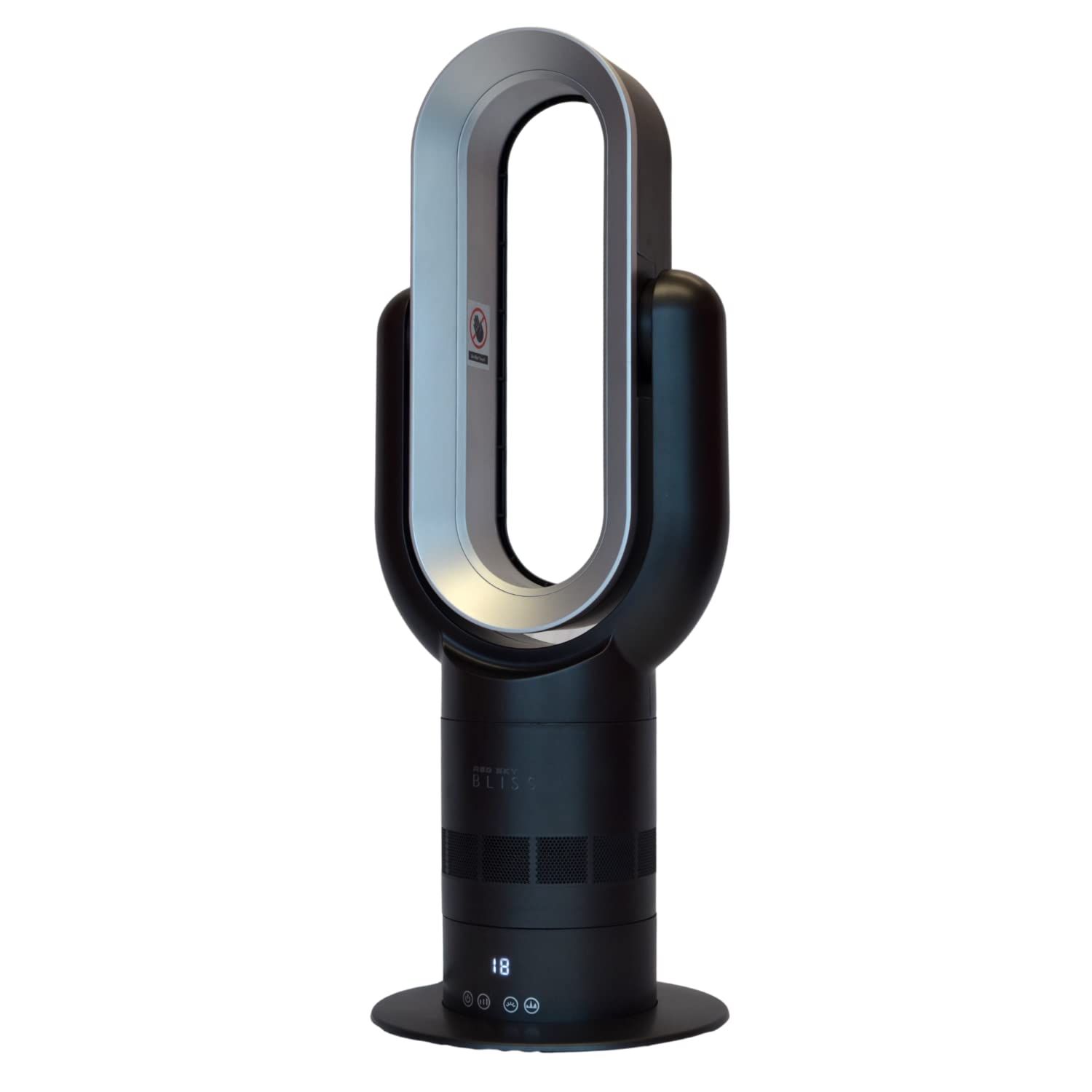 Redsky Bliss Bladeless fan Heater and Cold Air Fan with Remote, Very  Powerful brushless motor with adjustable Fan speed Heat Modes Heat fan  combo(Gray Silver) : Amazon.ca: Home