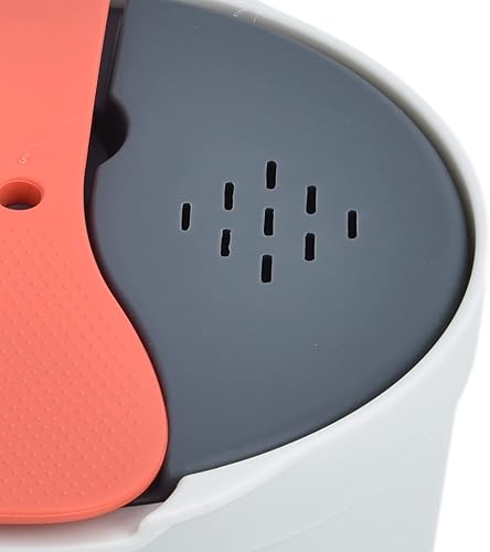 Miniatura 8 de Olla arrocera para microondas, vaporera y microondas, 2 L, material PP de grado alimenticio, cuchara de arroz, colador de tapa, olla para cocinar al