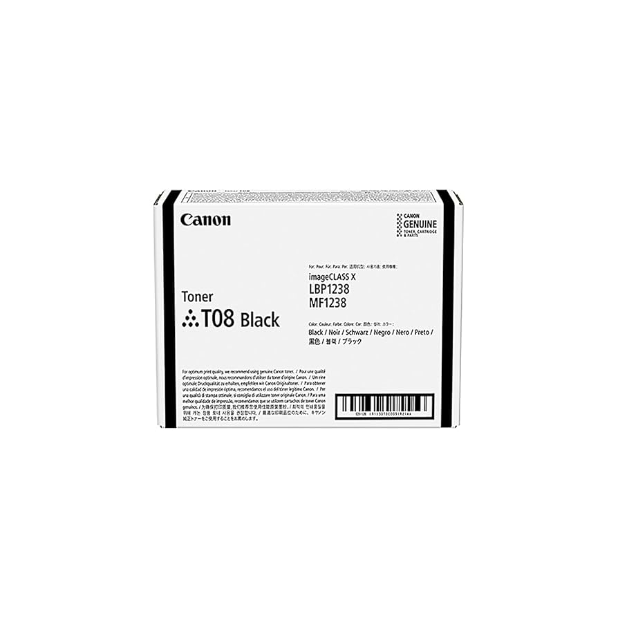 Amazon.com: Canon T08 (3010C005AA) Toner Cartridge (Black