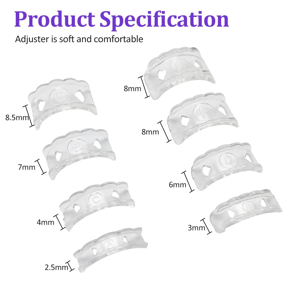 Réducteur de bague invisible en silicone pour bagues larges - Adaptateur de taille de bague invisible pour bagues lâches pour hommes et femmes, rend les bagues plus petites - Lot de 12 pièces
