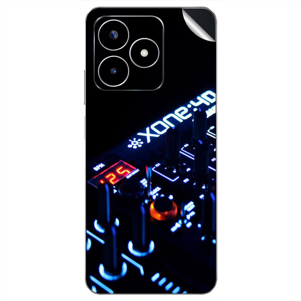 GADGETS WRAP Printed Vinyl Skin Sticker Decal for Realme Narzo N53 - DJ Multicolor