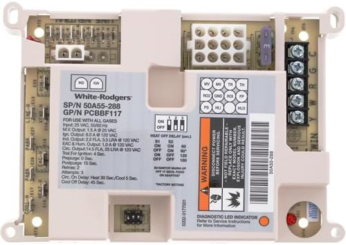 OEM Upgraded Replacement for Goodman Furnace Control Circuit Board 50A55-288