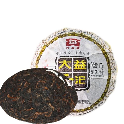 Té Pu-erh maduro TAETEA para tus momentos de meditación, caja Tuocha de 100g
