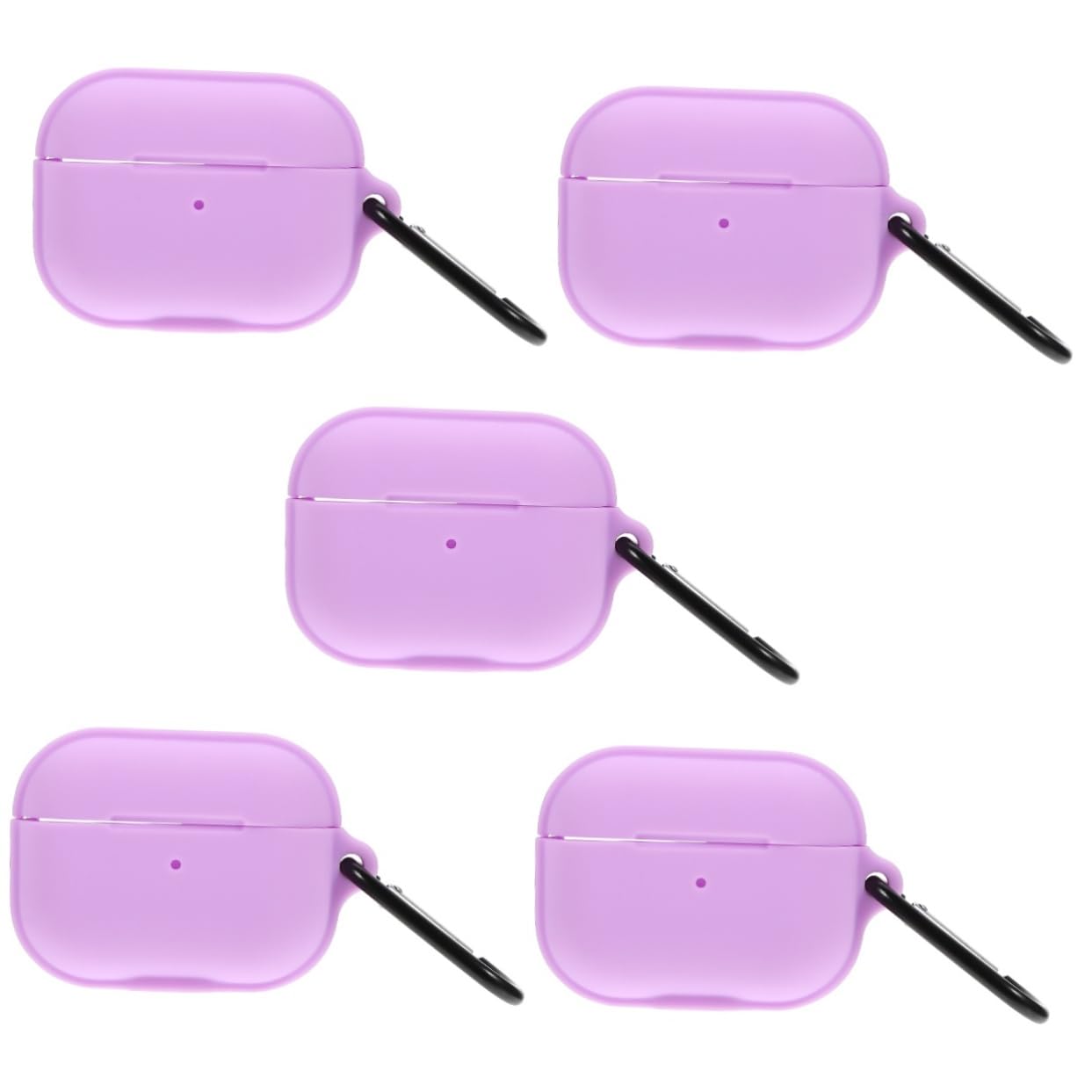 Hemobllo 5piezas Funda Protectora Magnética para Auriculares Inalámbricos Silicona Resistente Golpes y Arañazos Diseño Chic