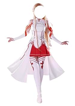 P⑧3 レディース コスプレ アスナ 剣 ソードアート コスチューム P⑧3 レディース コスプレ アスナ 剣 ソードアート コスチューム