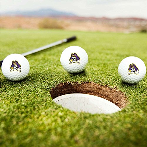 CDI East Carolina Pirates Golf Balls - Set of 3