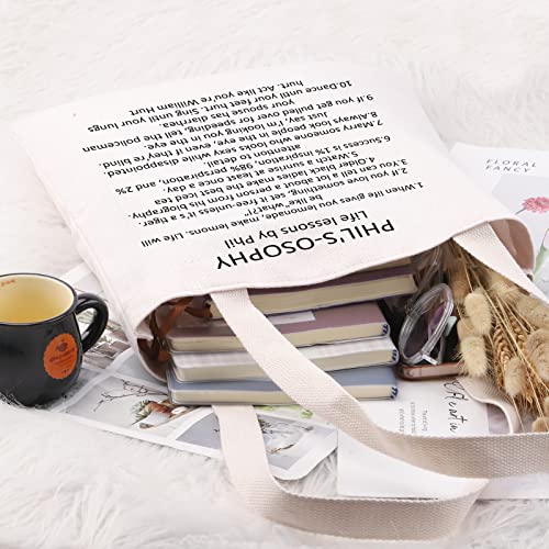 G2TUP TV Show Inspired Gift lessons Reusable Canvas Tote Bag TV Inspired Handbag2