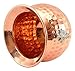 Indian Art Villa Pure Copper Kalash for Puja Decoration, Copper Lota Kalash with Hammered Design for Pooja at Home, Wedding Purpose, Temple and All Festival, Volume- 15 Oz