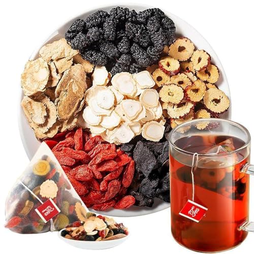 30PCS Kidney Tea Formula Ginseng Six Treasure Tea,Panax Five Treasure Kidney Cleanse Teas for Men & Women (30PCS)