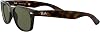 Lentes de sol Ray-Ban RB2132 New Wayfarer cuadrados para hombre y mujer 5