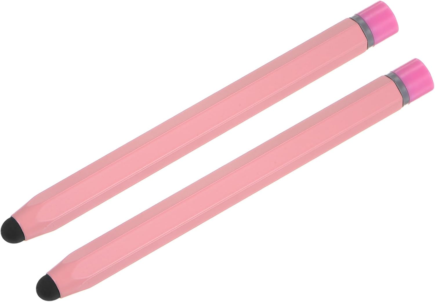 MECCANIXITY 2pcs Stylus Pens for Touch Screens Hexagon Crayon Stylus Pen Universal Capacitive Stylus for All Touch Screen Devices, 4.7″ Pink MECCANIXITY 2pcs Stylus Pens for Touch Screens Hexagon Crayon Stylus Pen Universal Capacitive Stylus for All Touch Screen Devices, 4.7″ Pink