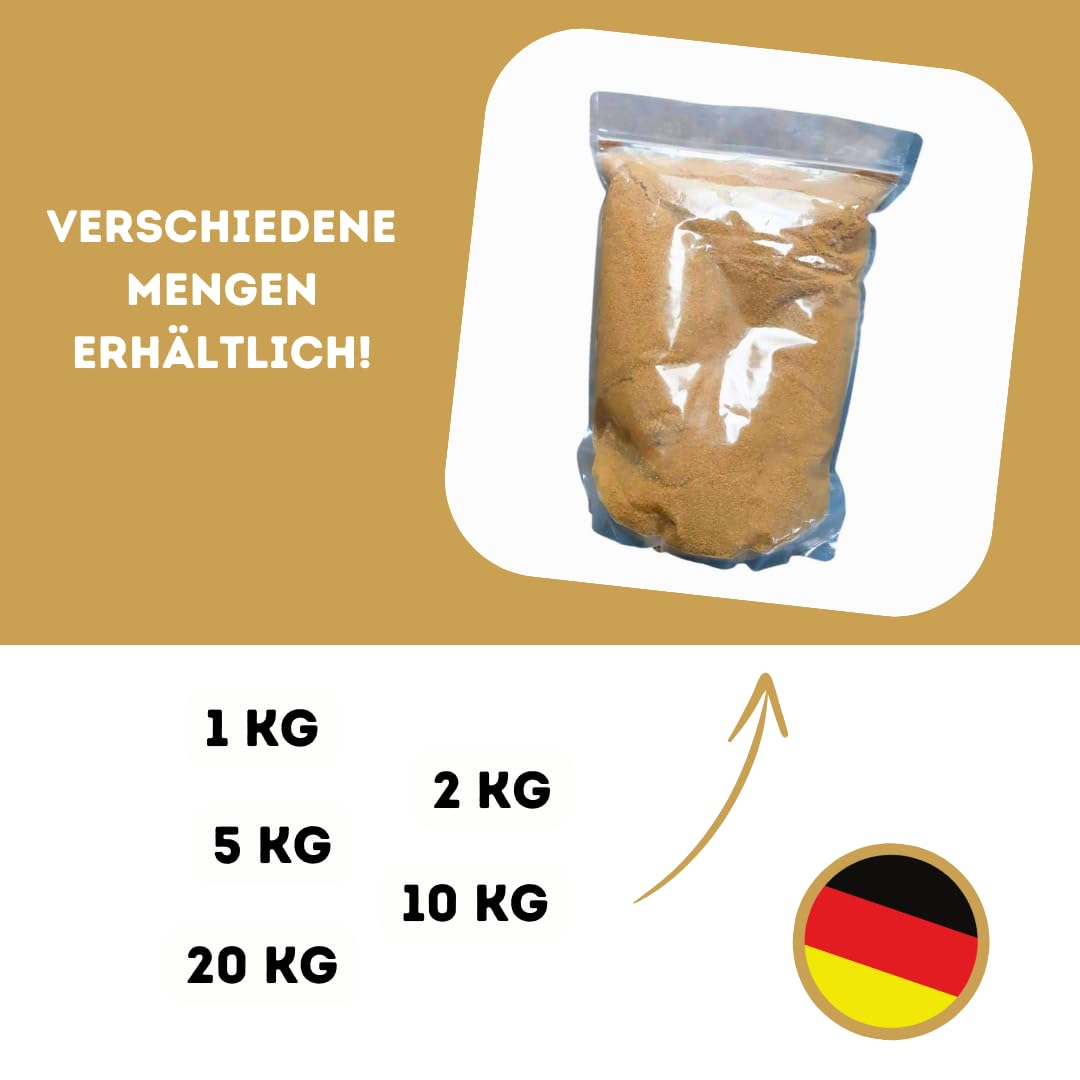 Doubleyou Geovlies & Baustoffe Lehmpulver | 20 Kg | Naturprodukt | Ideal für Terrariengestaltung und Insektenhotels | Perfekt zum Modellieren und Basteln | Terrariensand I Bodengrund I Samenbomben