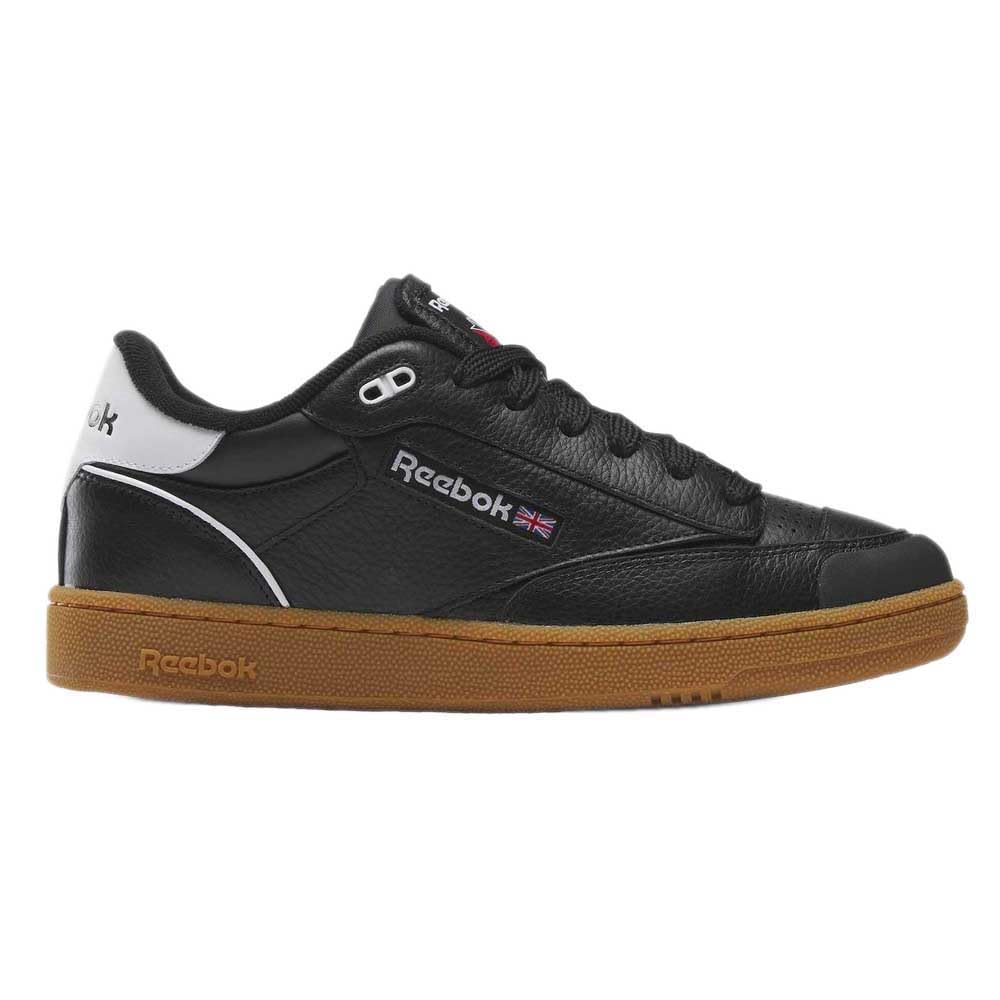 Reebok Men Club C Bulc Sneaker, Black/FTWR White/Reebok Rubber Gum-03, 9.5