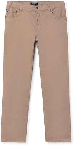 Hackett London Trinity 5 Pkt, Pantalones Hombre, 8hwoatmeal, 36W / 28L
