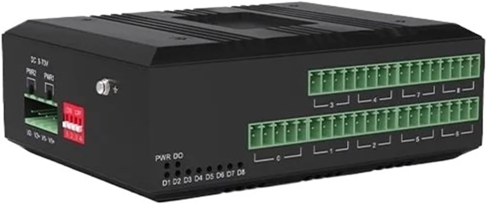 Industrial 8 Port RS485 Hub RS232/RS485 DIN-Rail RS485 Active Isolated Converter HUB