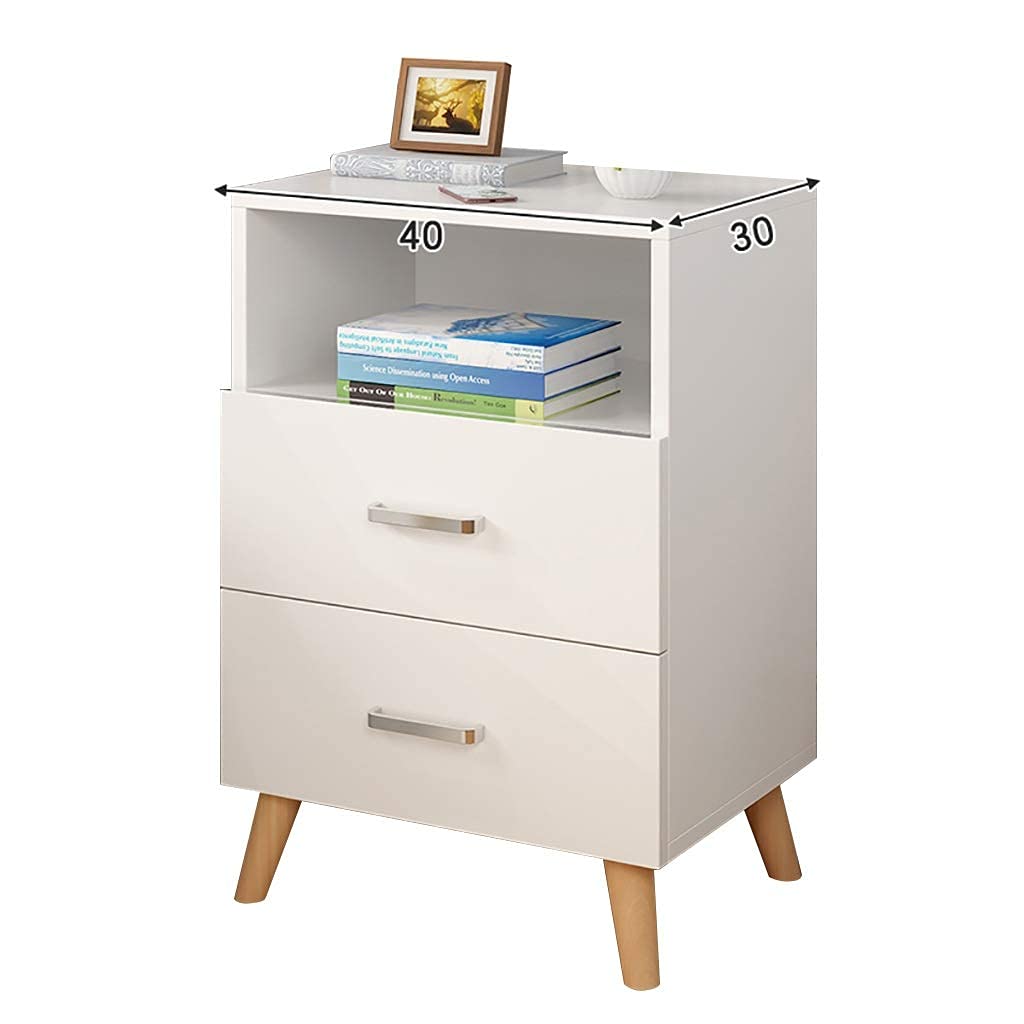 SXZenSpace Modern Nightstand, Side Table with Drawers, Small Bedroom End Table, Sofa Snack Stylish Night for Furniture (Color: C)