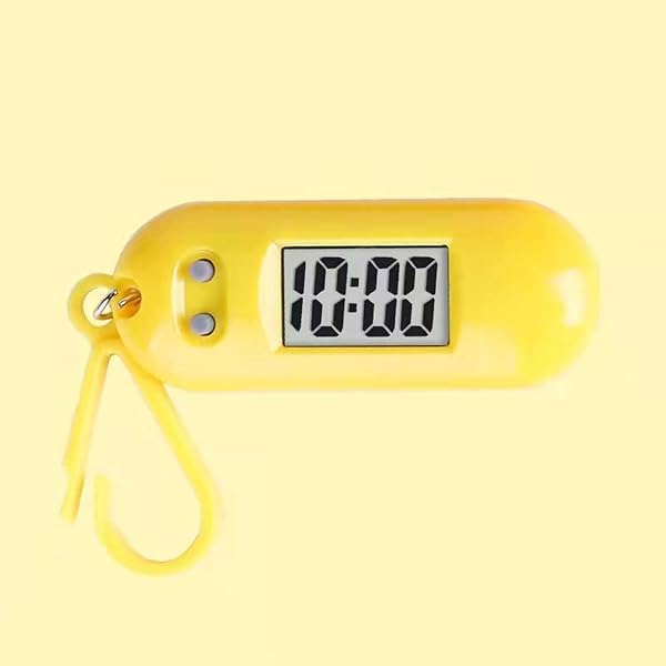 軽量 LED デジタルキーホルダー懐中時計ミニチュア時計電子アクセサリー学生や子供のための学生 - 4