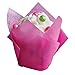 Hoffmaster 611125 Tulip Cup Cupcake Wrapper/Baking Cup, 3-4 oz, 2" x 3-1/2", Small, Pink (4 Packs of 250)