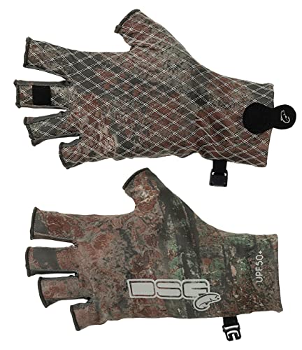 Doing Something Great Dsg Outerwear Women's Jordy Fishing Gloves - Rt River Bend - Lg #TOP3
