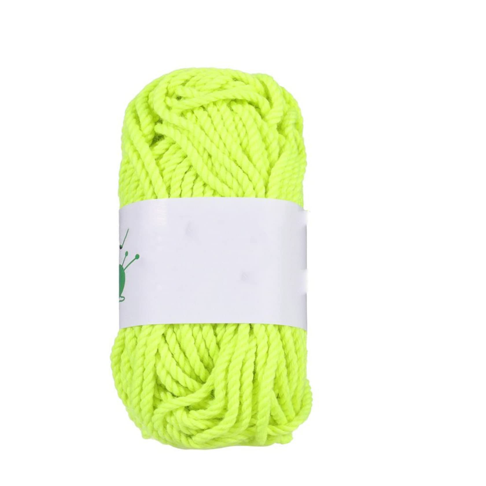 Włóczka Luminous Chunky Yarn świecąca w ciemności, poliestrowa, tkana, do szycia DIY, ręcznie robiona, wełna robótek ręcznych, 50 g na rolkę(Blue)