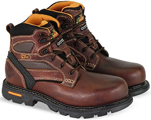 THOROGOOD SHOES804-4446 Work Boots, Composite, Brown, Men, 13W, PR3