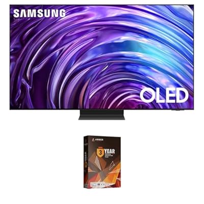 Samsung QN65S95DAFXZA 65 Inch OLED 4K Smart TV with Dolby Atmos and 3 Year Amber Protection Plan (2024)
