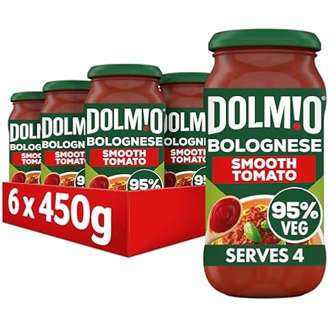 Dolmio Bolognese Smooth Tomato Sauce 6 Pack Cover