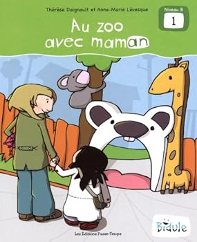 Paperback Au Zoo Avec Maman [French] Book